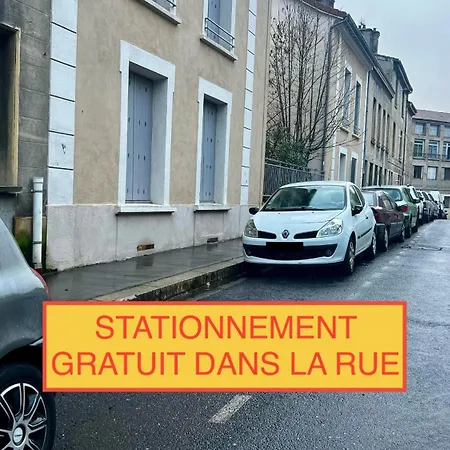 017 Chic & Cosy F2 53m2 Hypercentre Wifi Smart Tv Netflix Saint-Etienne (Loire)